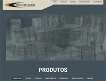 Tablet Screenshot of dcandida.com.br